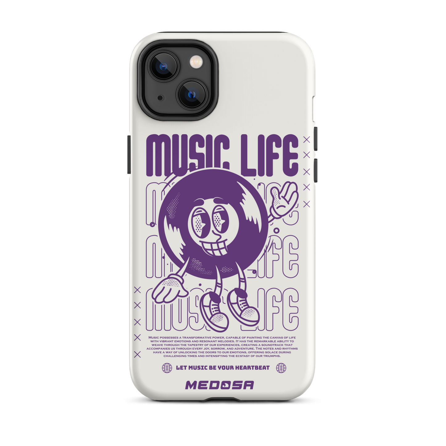 Music Life White and Violet