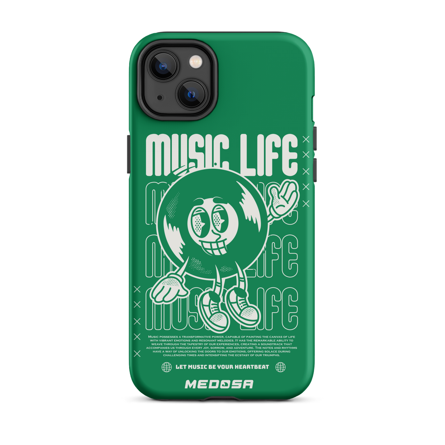 Music Life Green and White