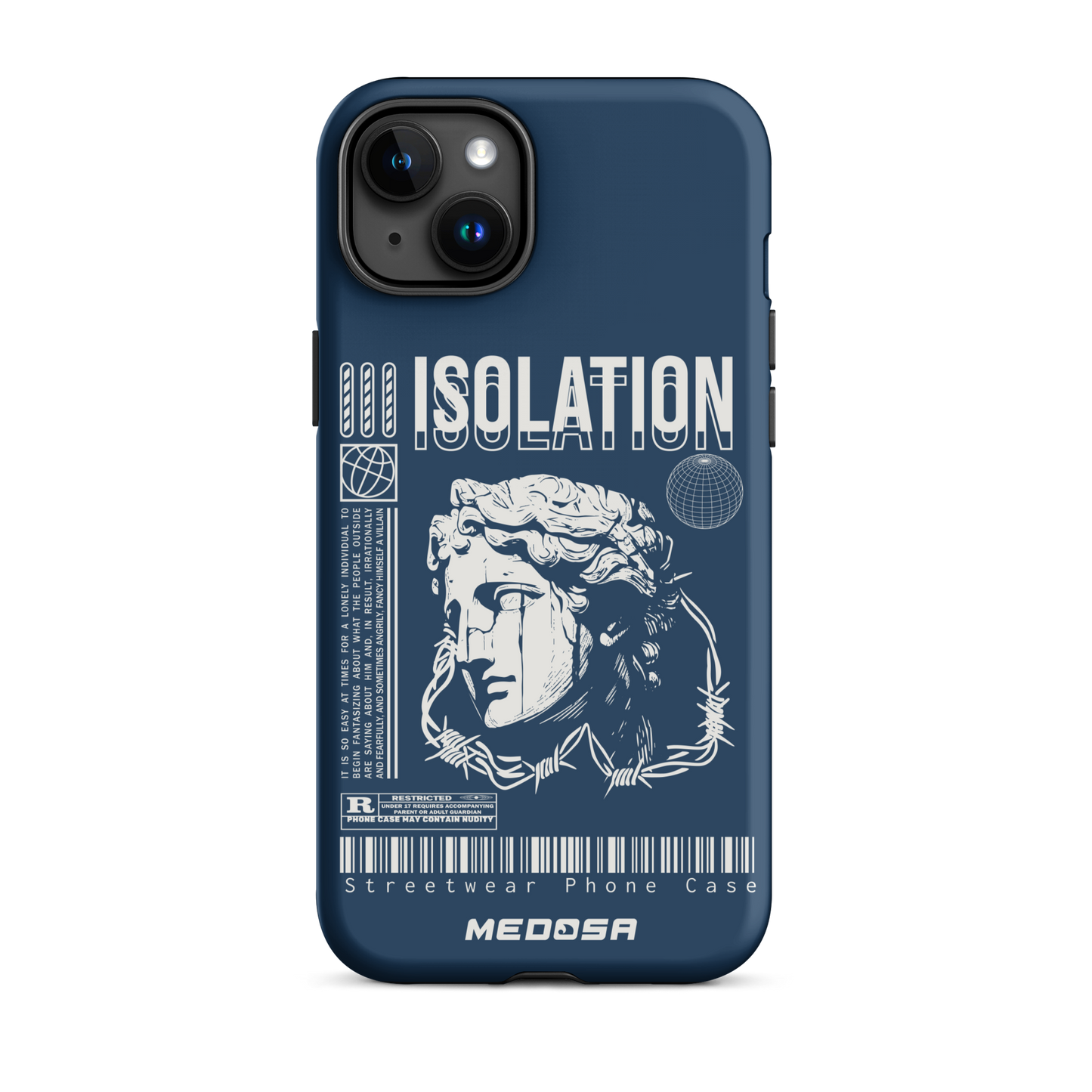 Isolation Bleu Navy