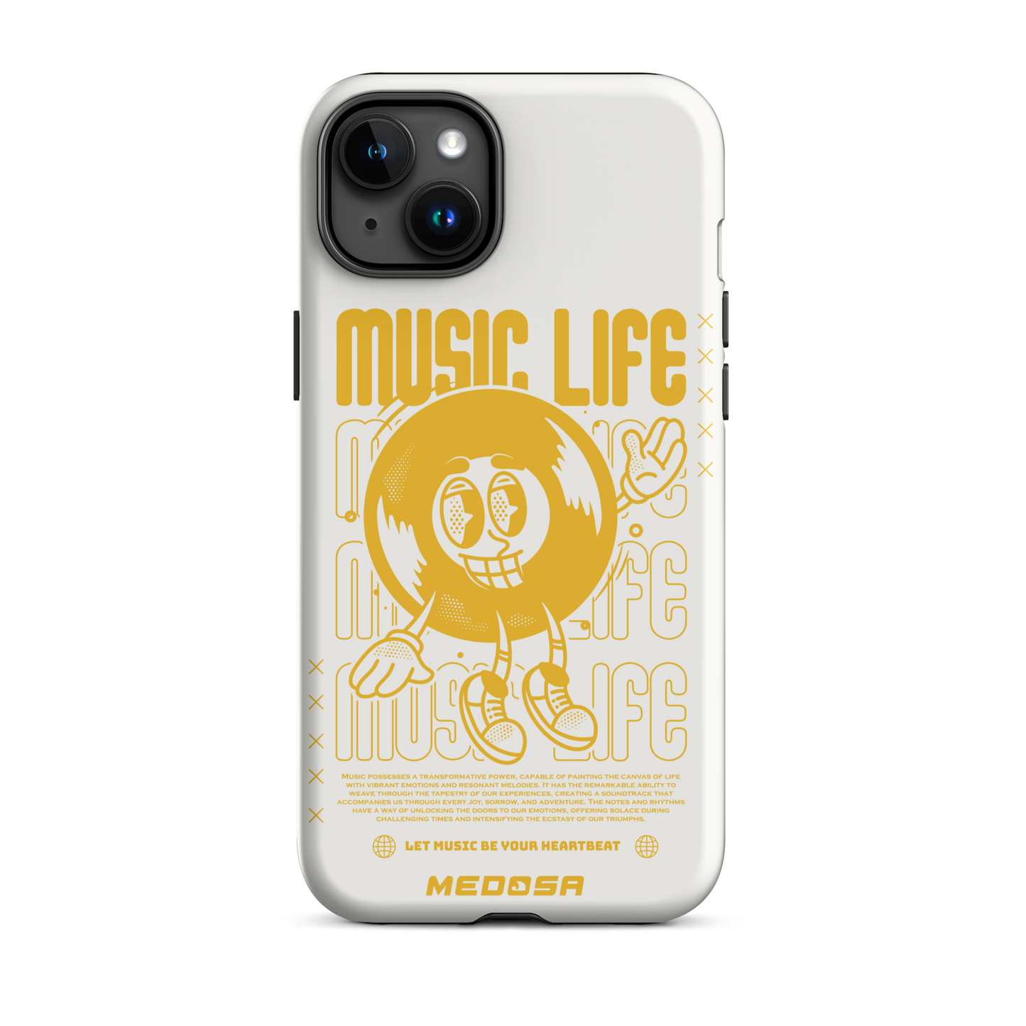 Music Life White and Yellow