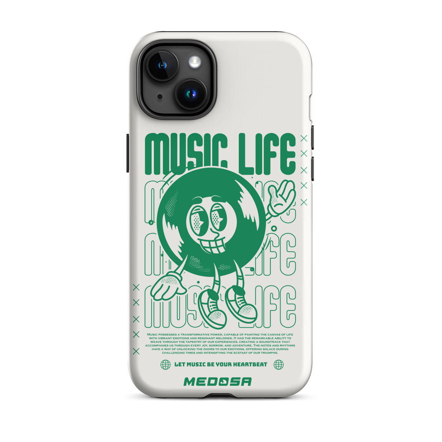 Music Life Blanc et Vert