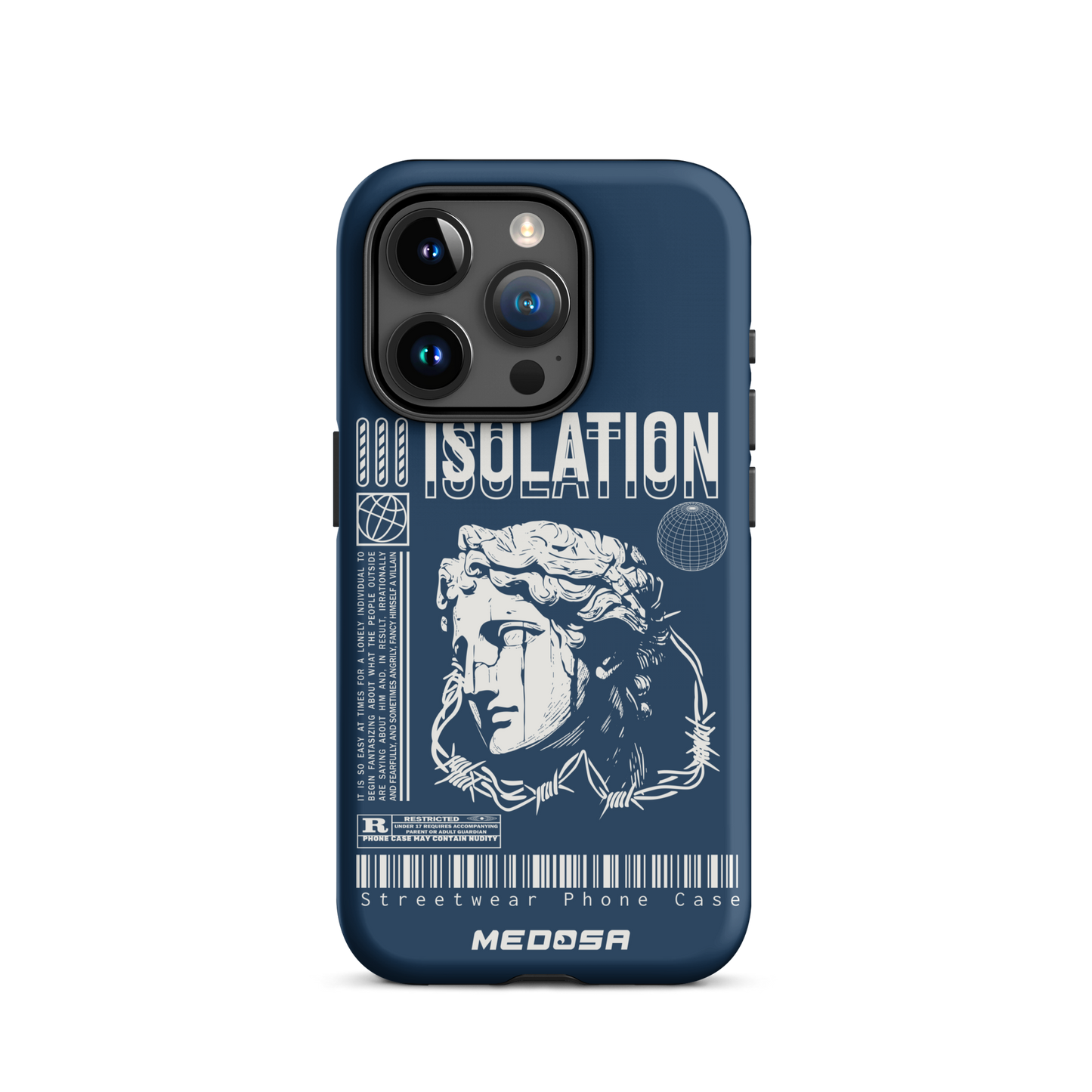 Isolation Bleu Navy